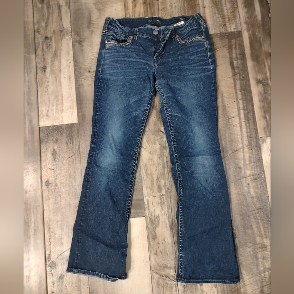Silver jeans